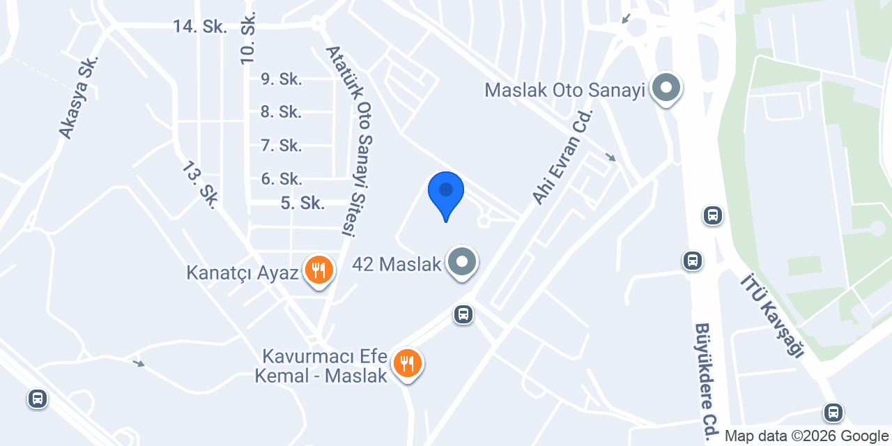 Evcil Teknoloji A.Ş. konumu