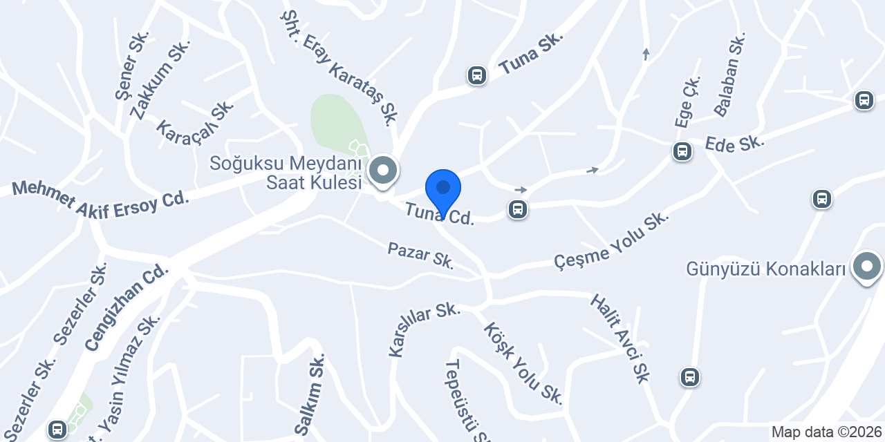 Yeşilbaş Teknik konumu