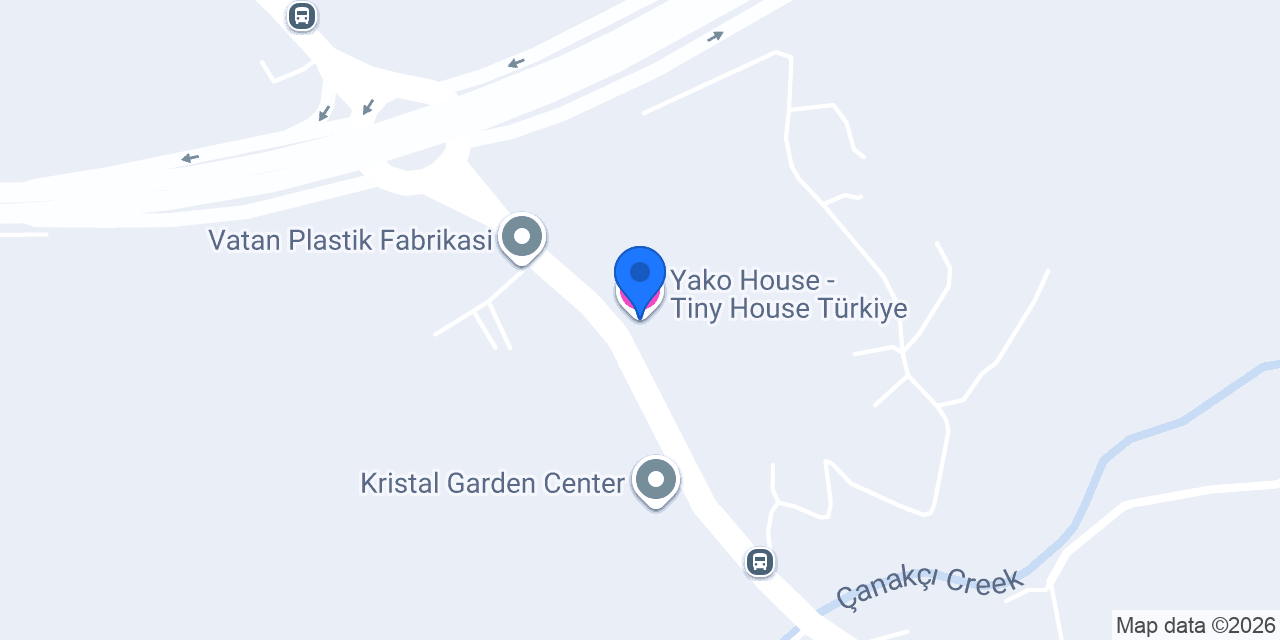 Yako House - Tiny House Türkiye konumu