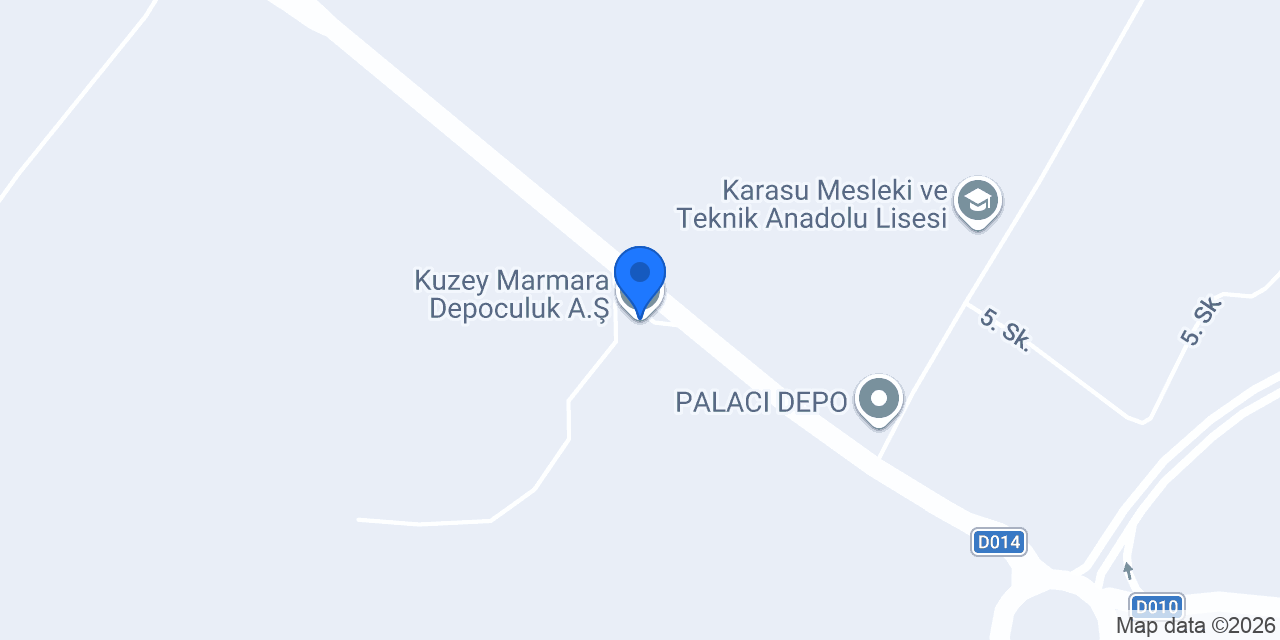 Kuzey Marmara Depoculuk A.Ş konumu