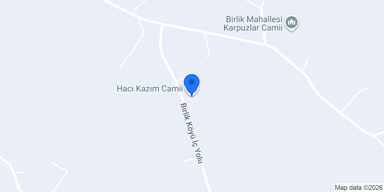 Hacı Kazım Camii konumu