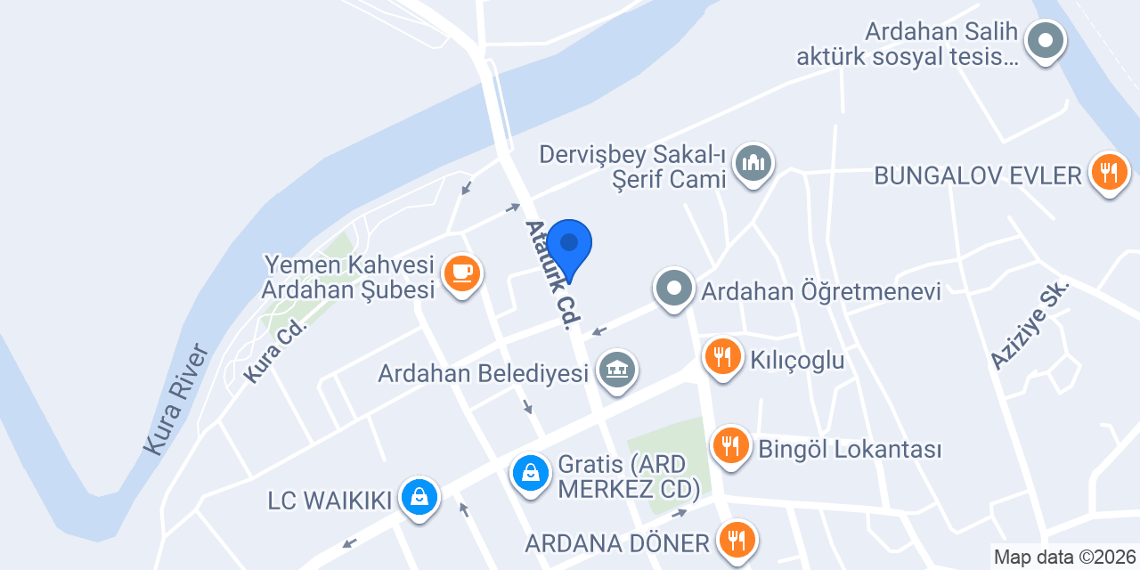 Berrak Kuru Temizleme konumu