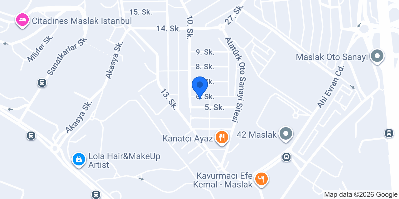 Özen auto garage konumu