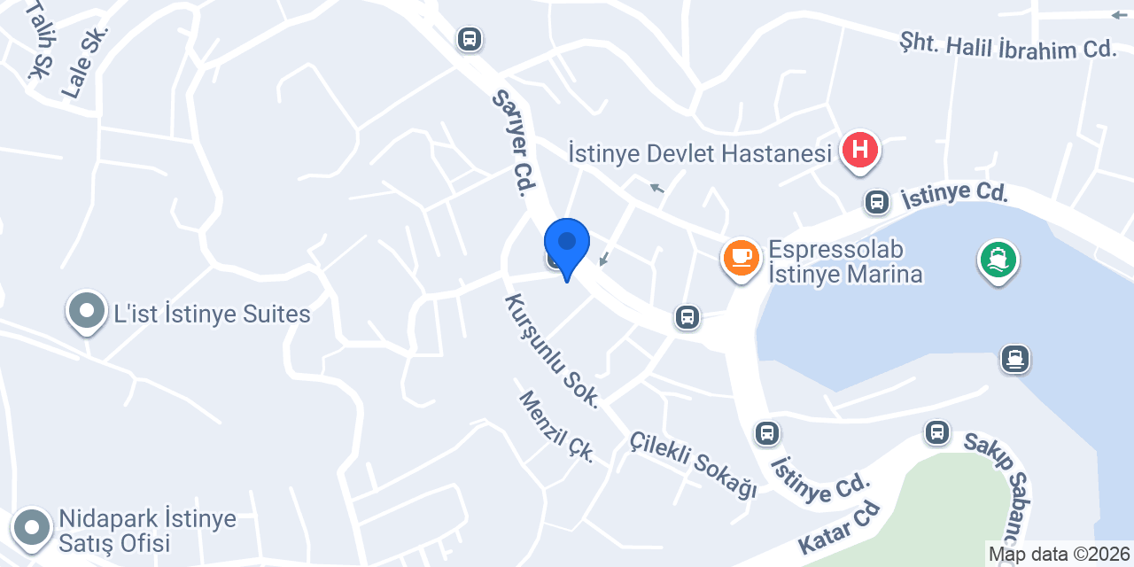 Oses İstinye EYÜP USTA konumu