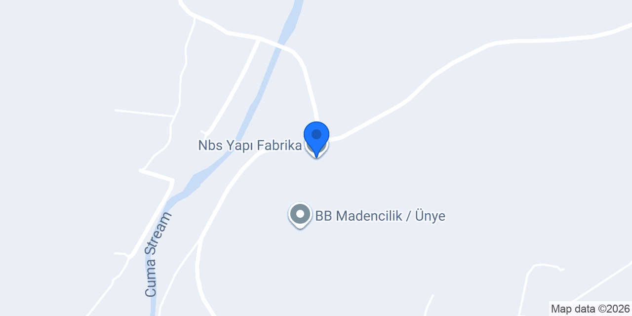 Nbs Yapı Fabrika konumu