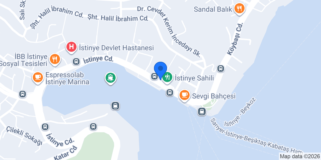 İst İstinye Park Gant konumu