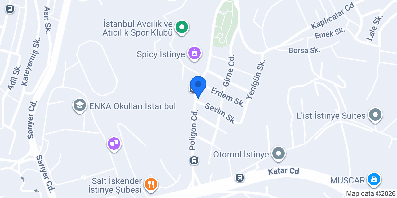 Can Balık Evi poligon konumu