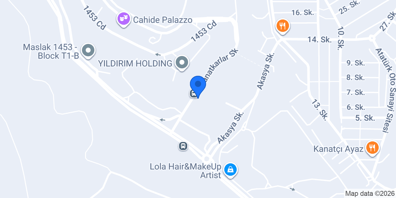 Decider Auto İstanbul konumu