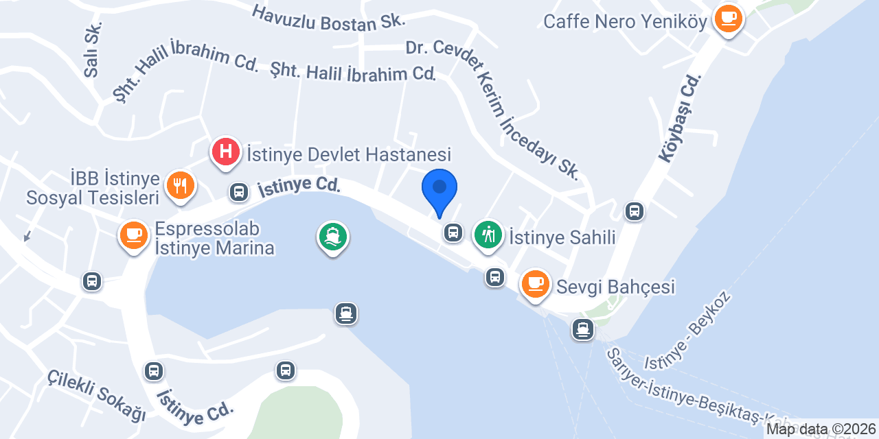 Köşebaşı İstinye konumu