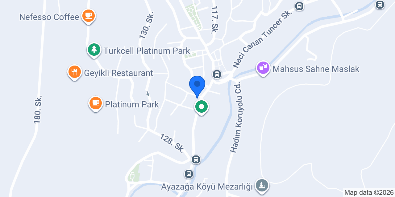 Yeşil Vadi Sürücü Kursu konumu