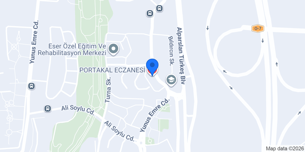 PORTAKAL ECZANESİ konumu