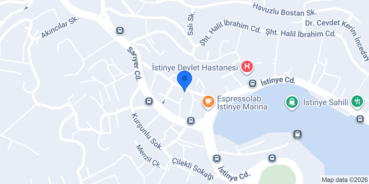 istinye Mobilstil Teknoloji konumu