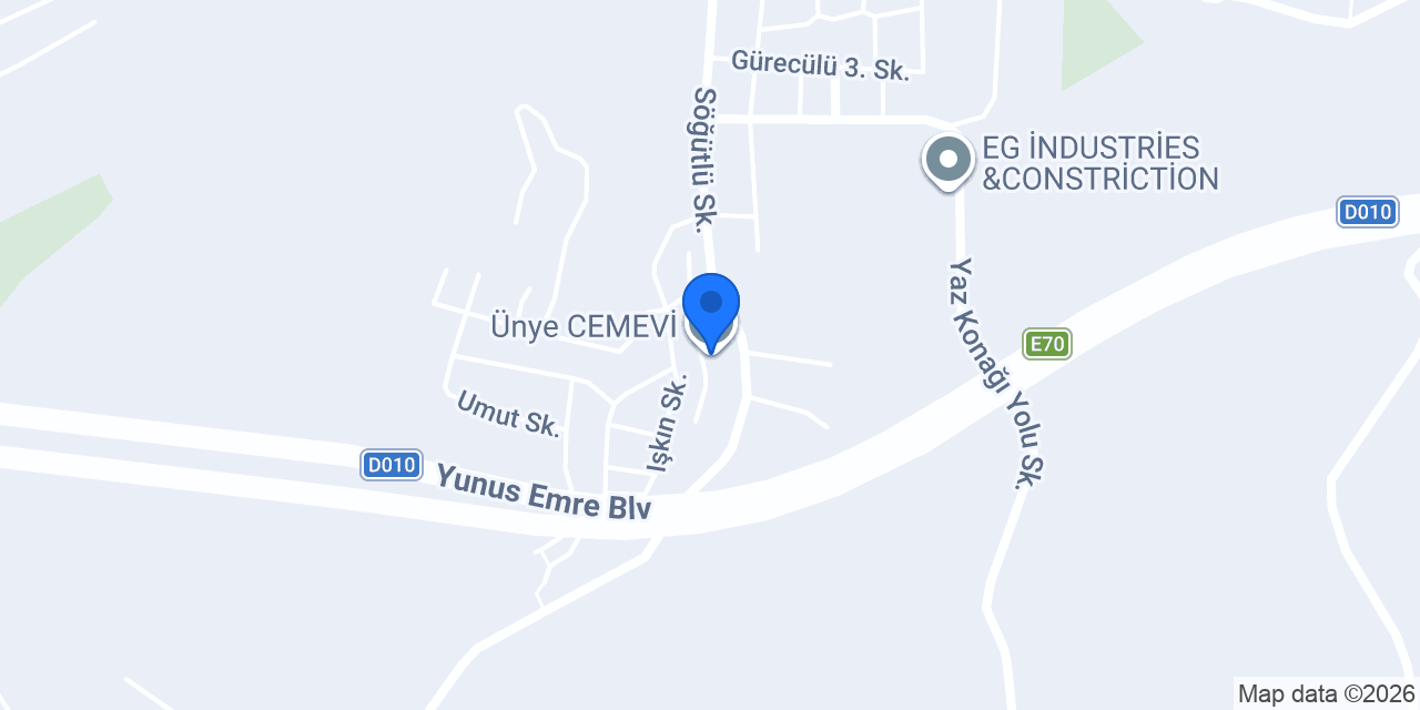 Ünye CEMEVİ konumu
