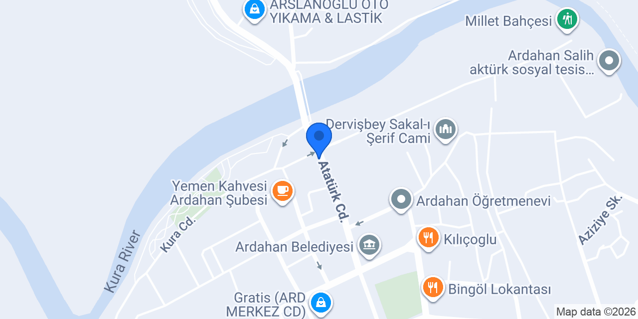 Ferhat Gıda ve şarküteri konumu