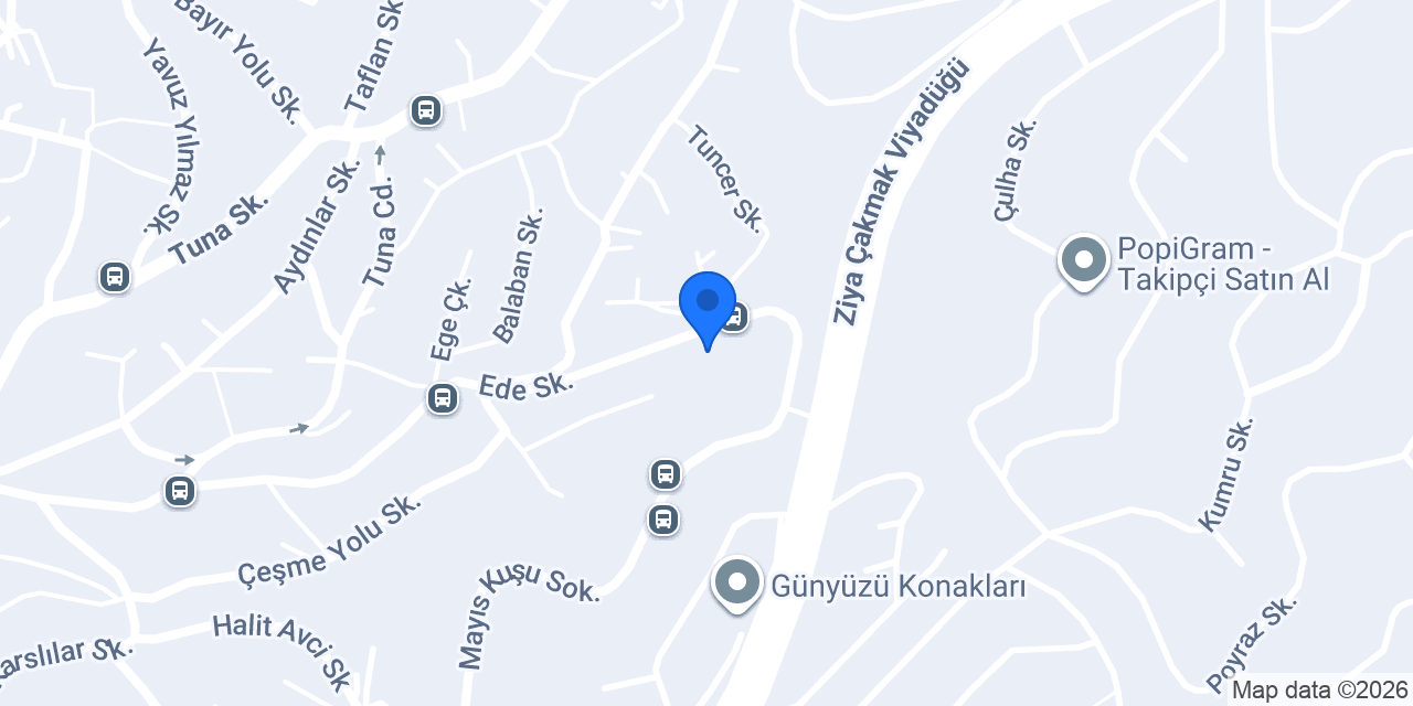 Merkez Rent A Car konumu
