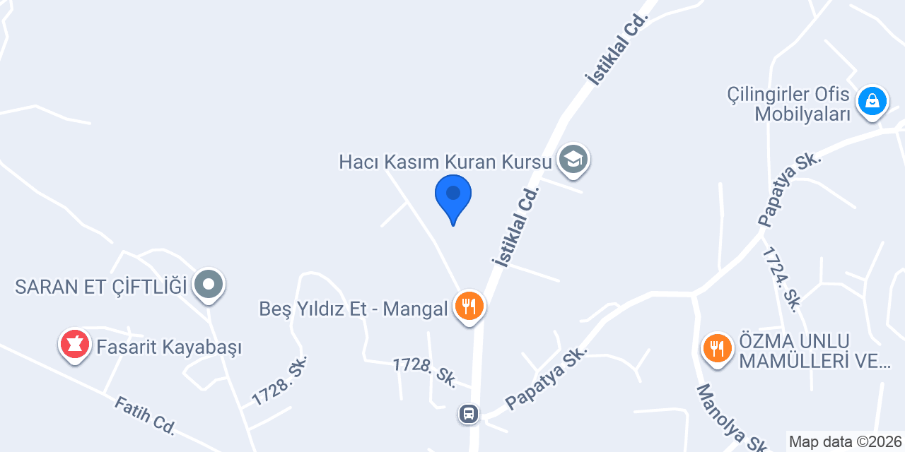 Tetikoğlu Kimya konumu