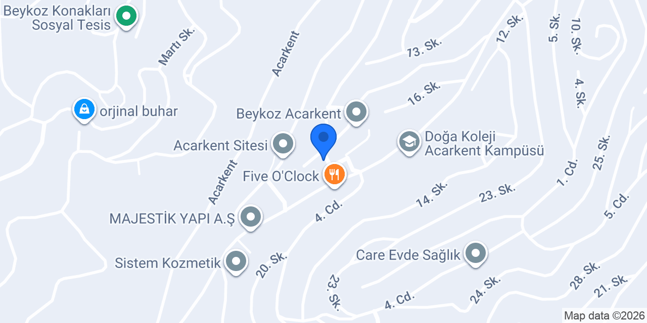 Beykoz tekel 7/24 konumu