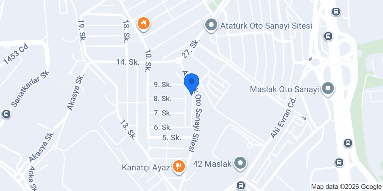 Maslak Ateşbaz konumu