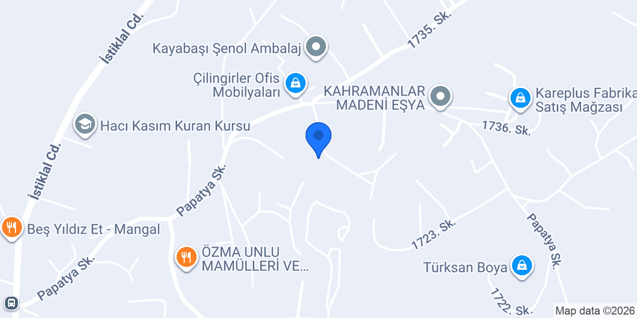 Korgan Plastik konumu
