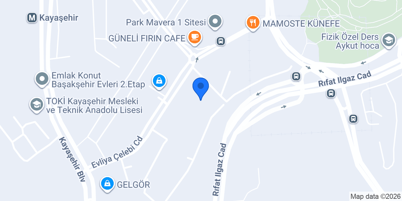 Saney Biorezonans Tedavi Merkezi konumu