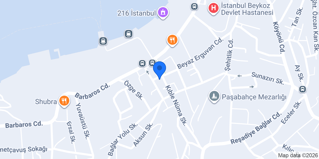 Oya Etik Diş Kliniği konumu