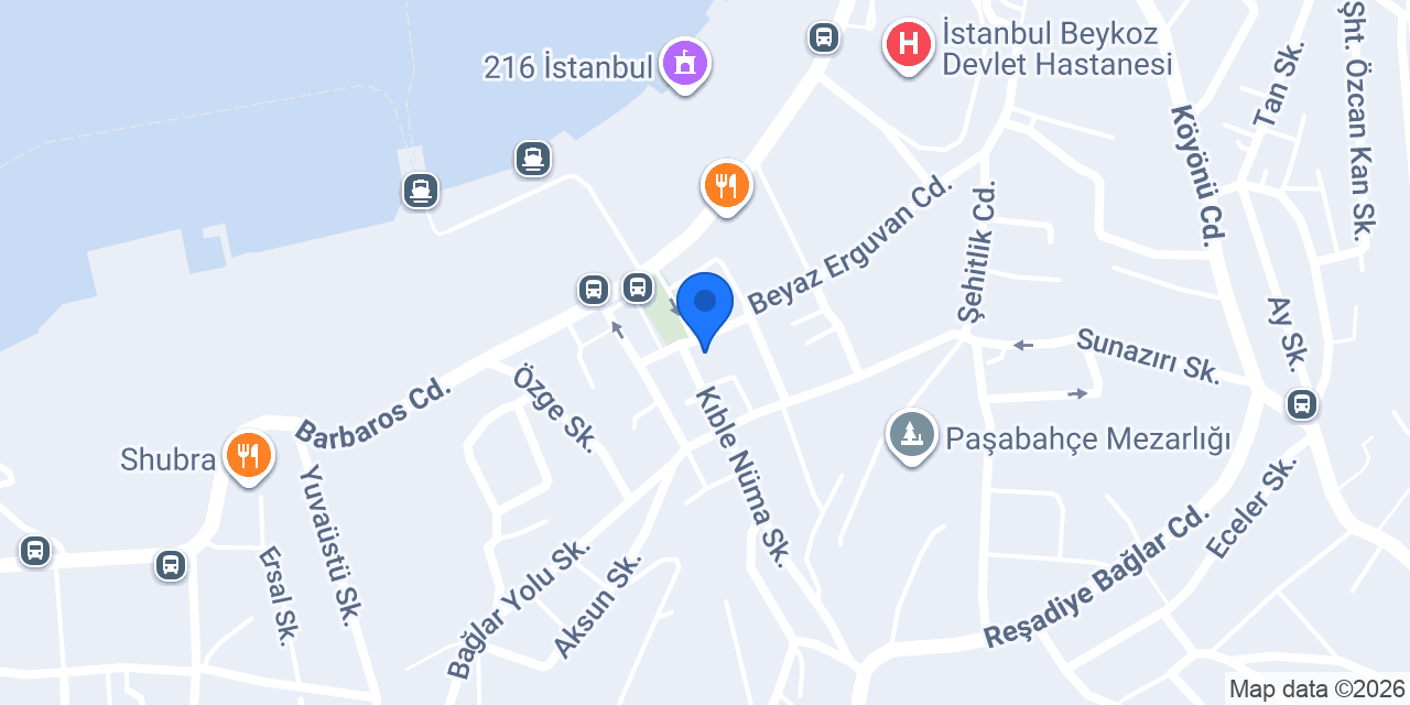 Kavacık Börekcisi konumu