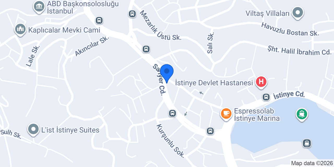 Park Çiğköfte İstinye konumu