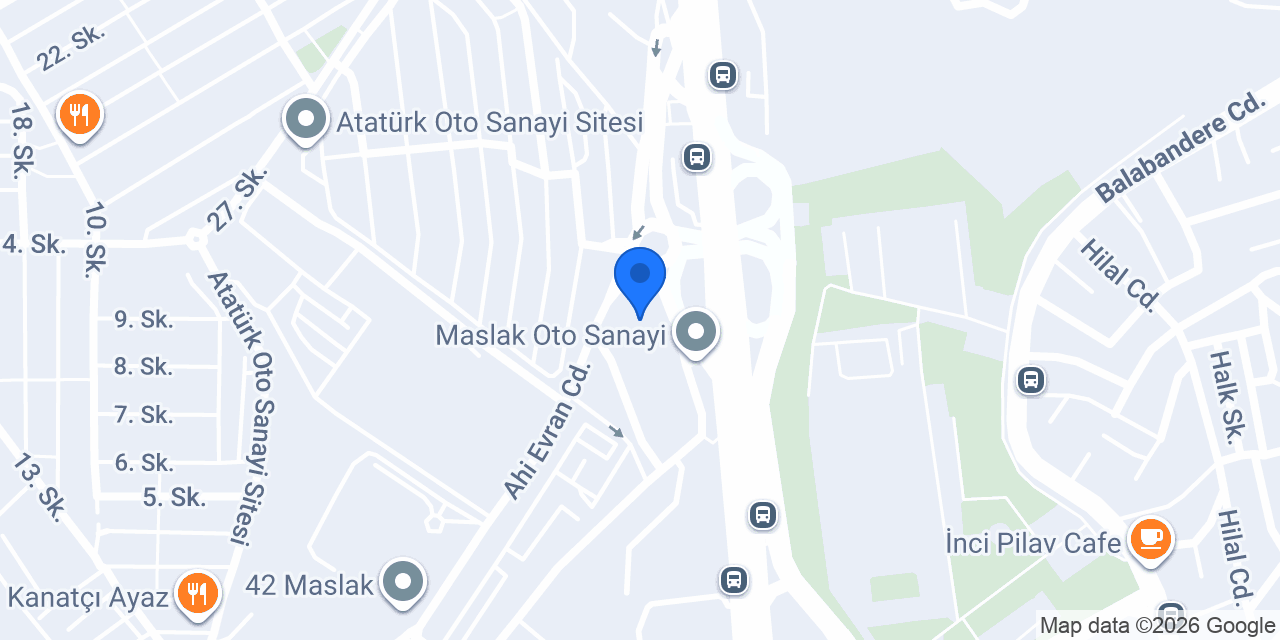 Albaraka Türk Maslak Şubesi konumu