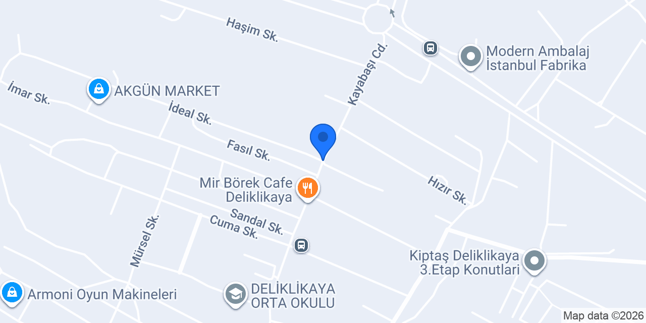 KAYA PALET konumu