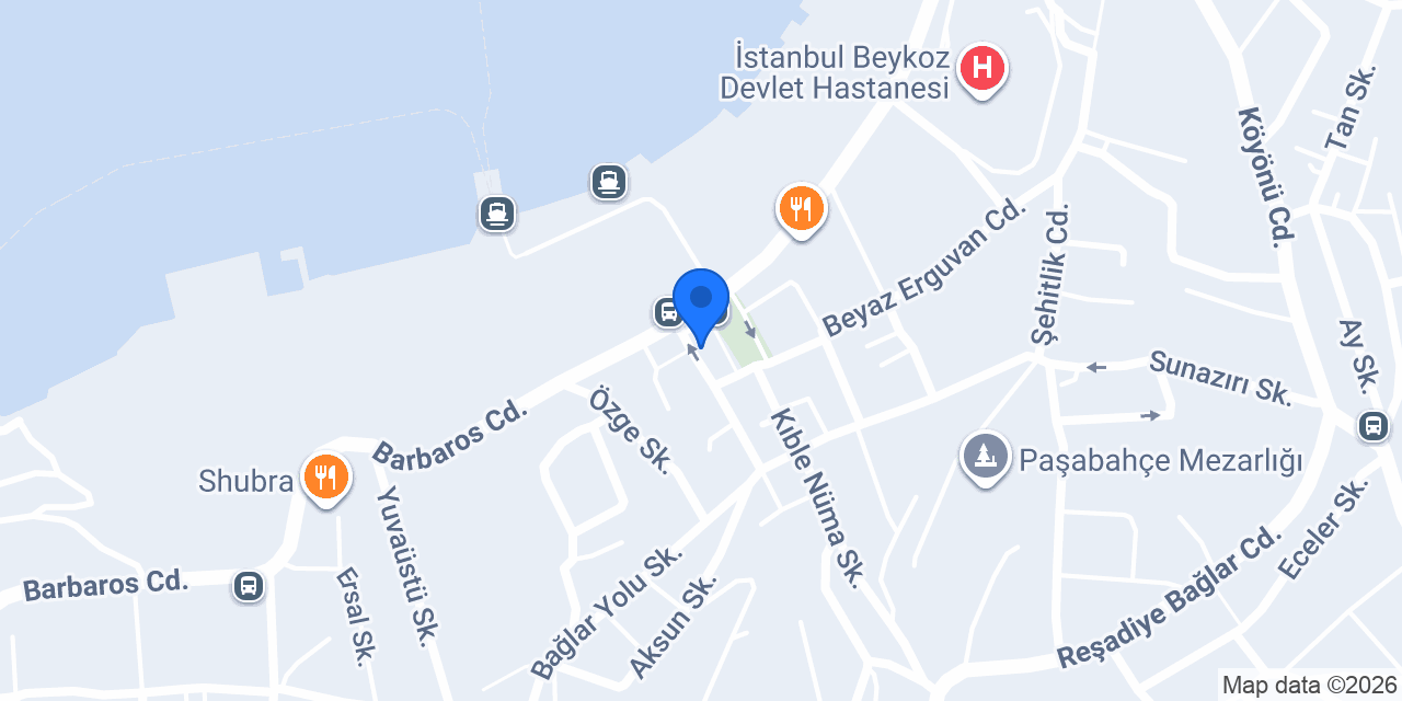 Öz Sarıyer Börekçisi konumu