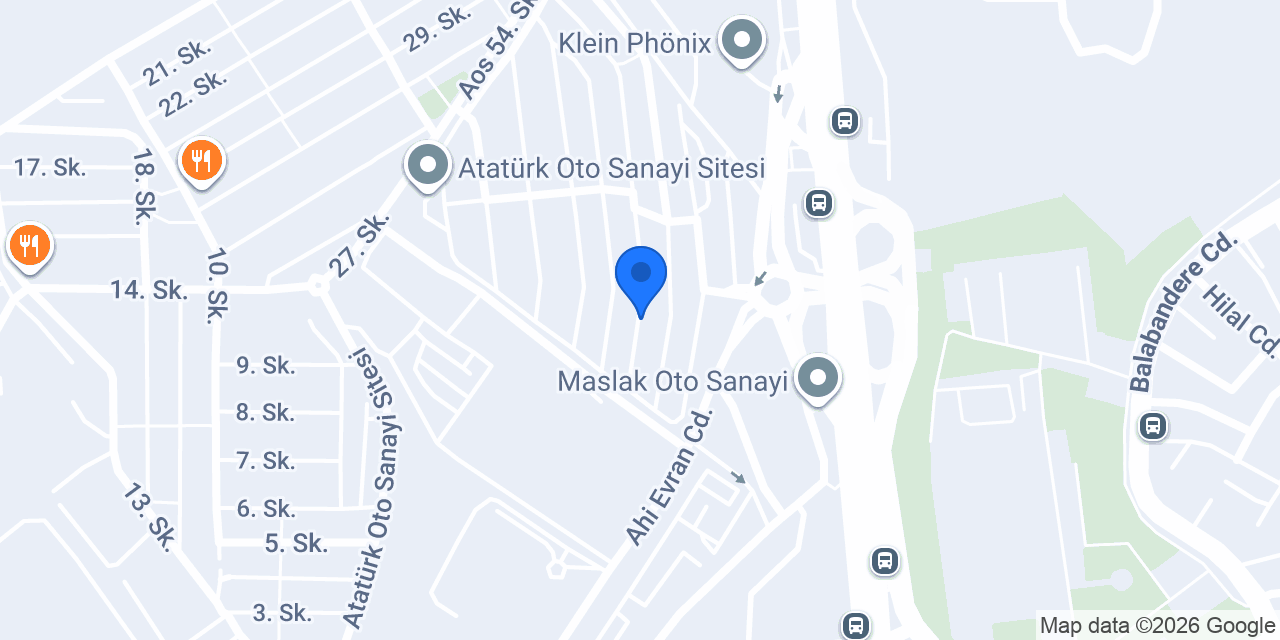 Gençler Volvo Özel Servis konumu