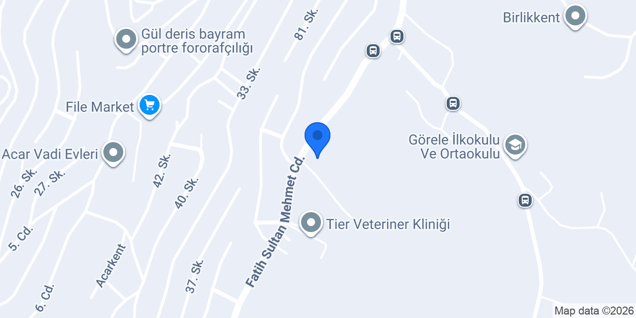 Parlak Tesisat konumu