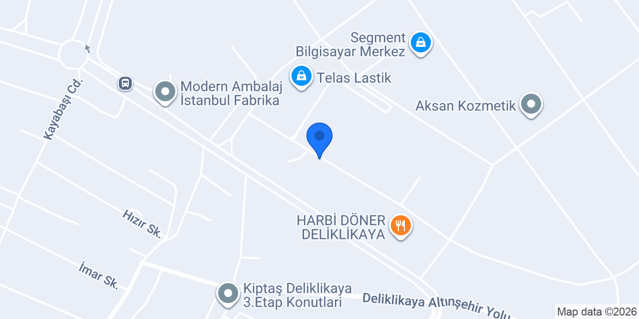 THE ALLUREX KOZMETİK A.Ş konumu