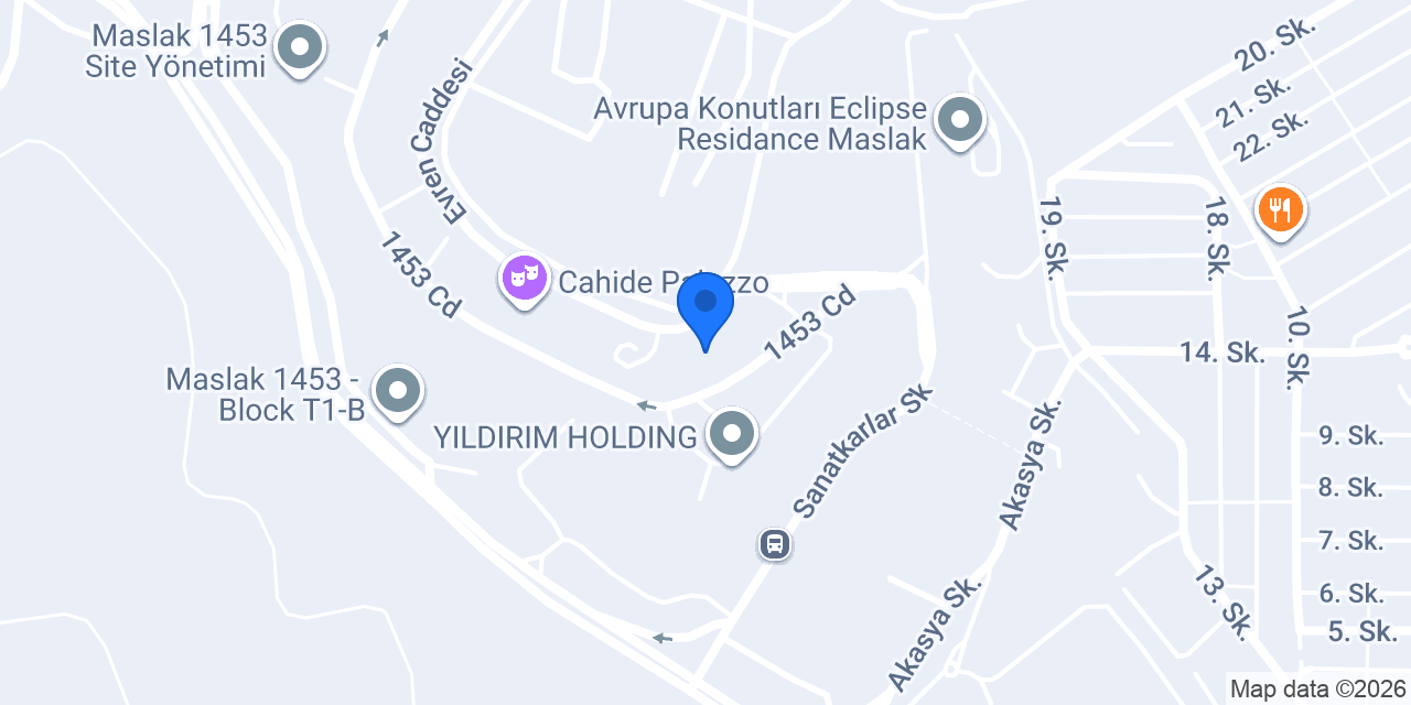Citadines Maslak Istanbul konumu