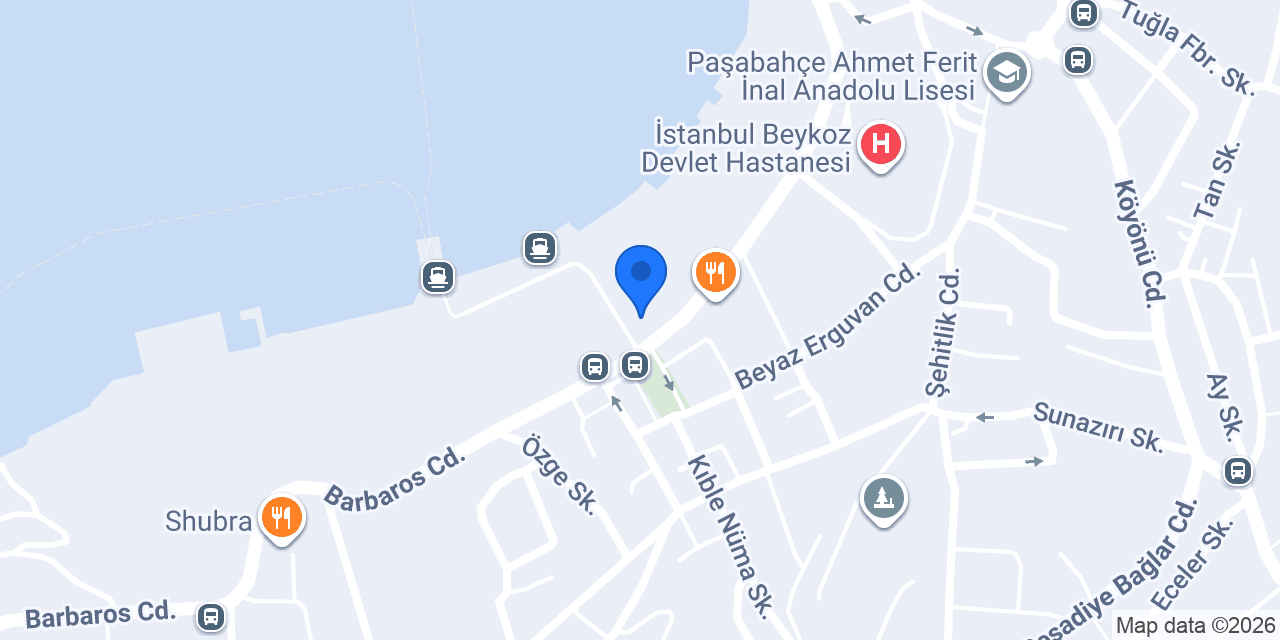 İskele Pastanesi konumu
