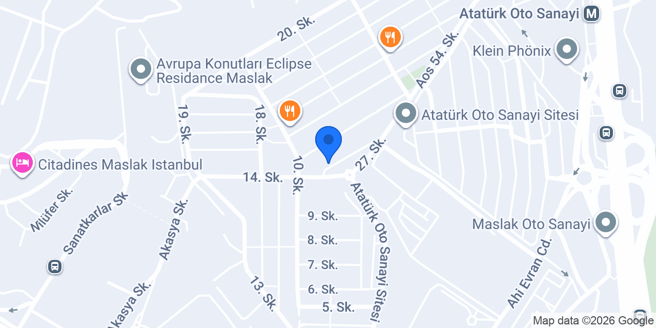 Aktaş Boya konumu