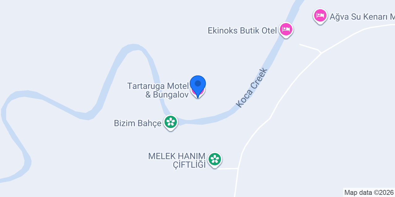 Tartaruga Motel & Bungalov konumu