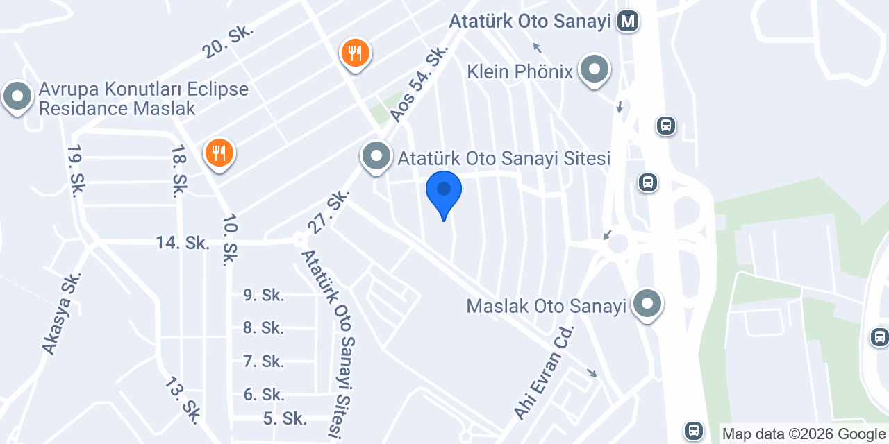 Yağız Servis konumu