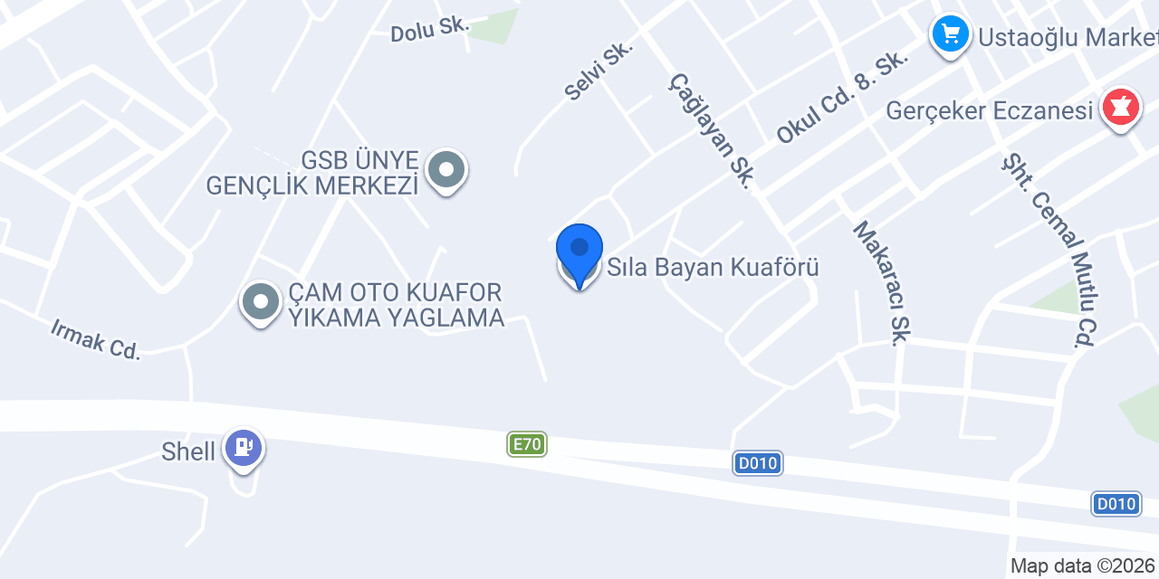Sıla Bayan Kuaförü konumu