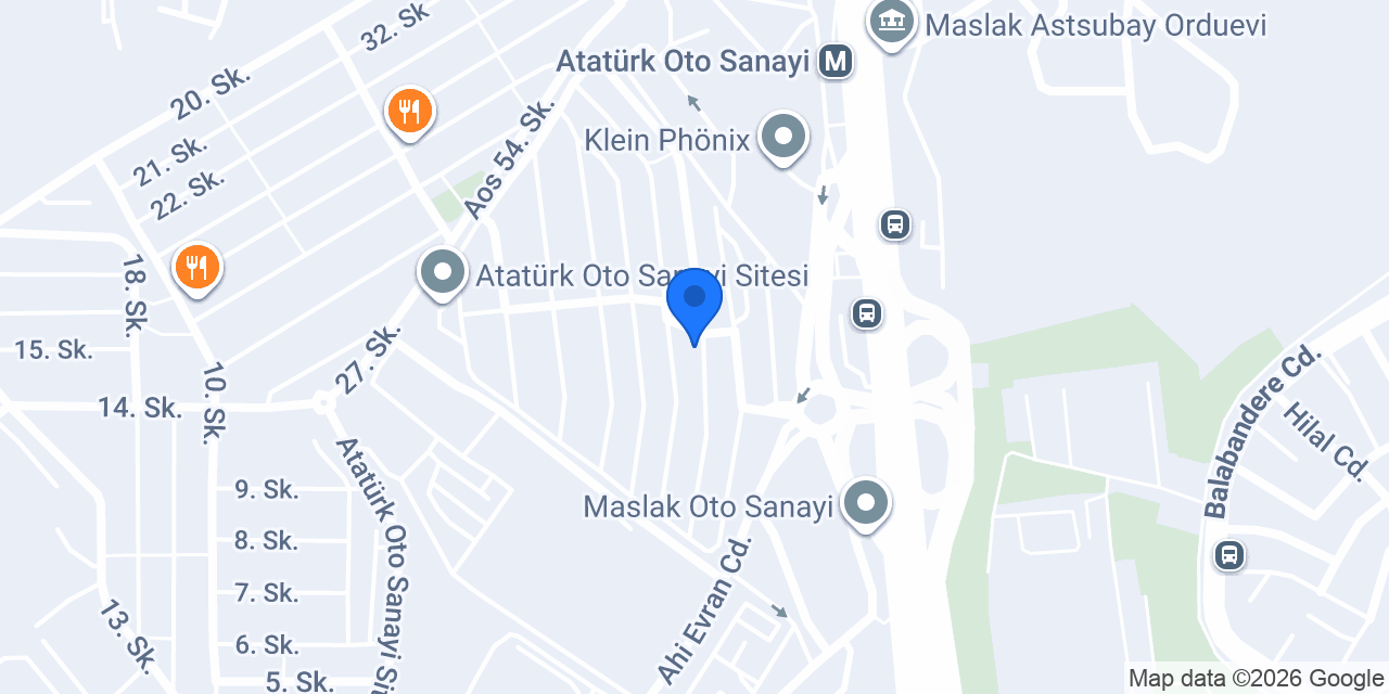 MAS SERVİS konumu