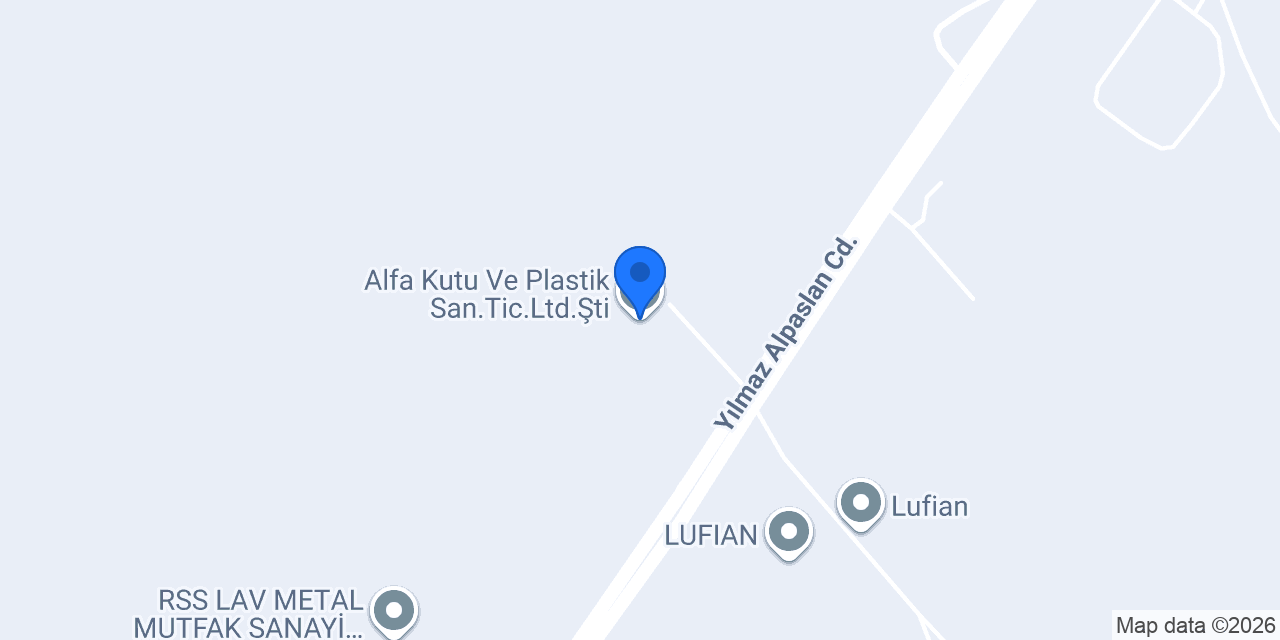 Alfa Kutu Ve Plastik San.Tic.Ltd.Şti. konumu