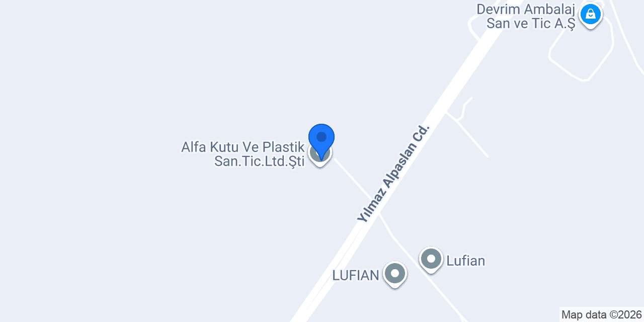 SKYTECH Çorlu Tesisleri konumu