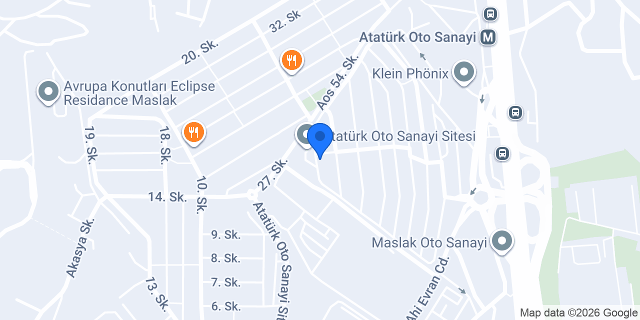 Ersoy Otomotiv konumu