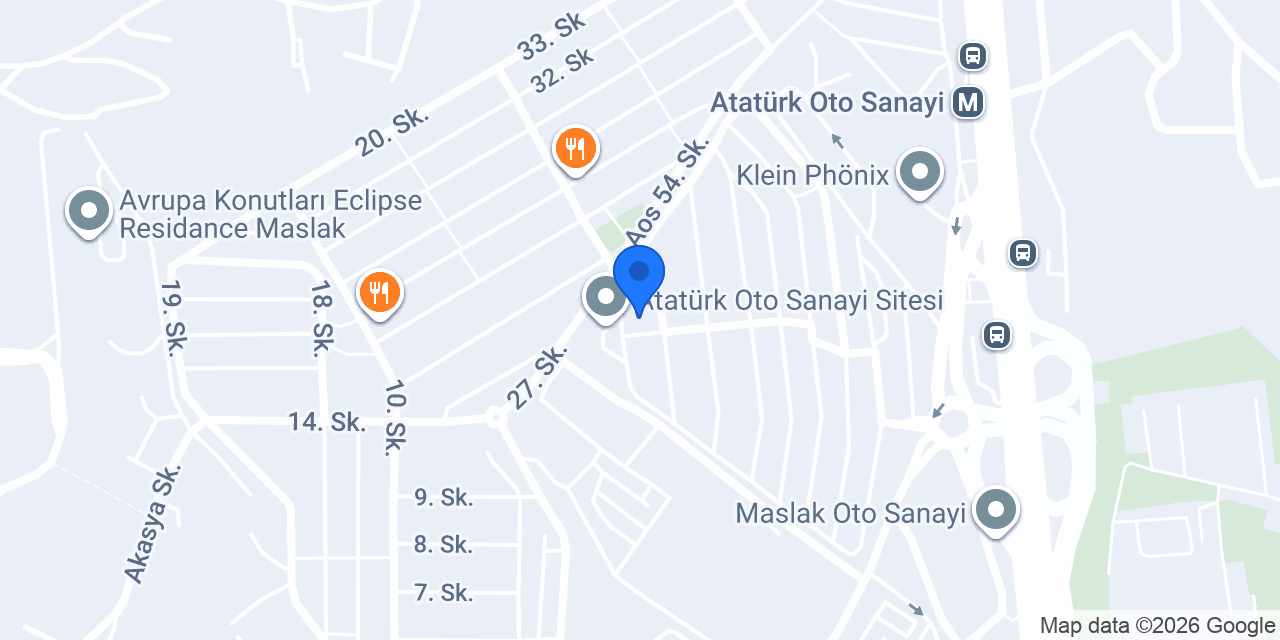 üçel otomotiv konumu