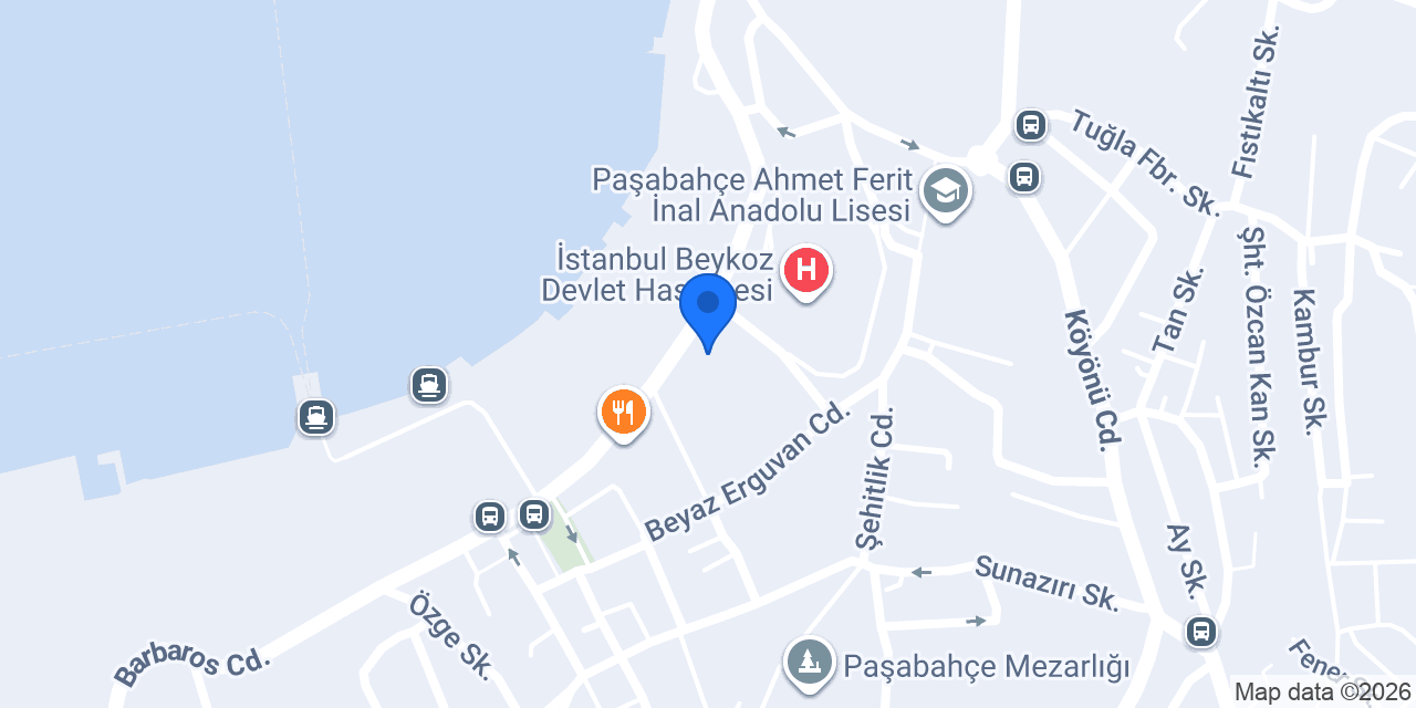 Paşabahçe Ortaokulu konumu