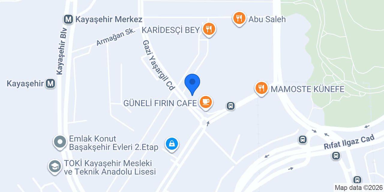 MAVERA GURME konumu