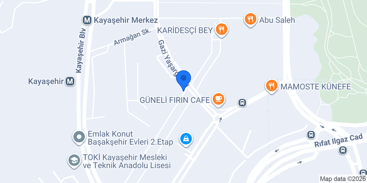 Mavera Pilavcısı konumu