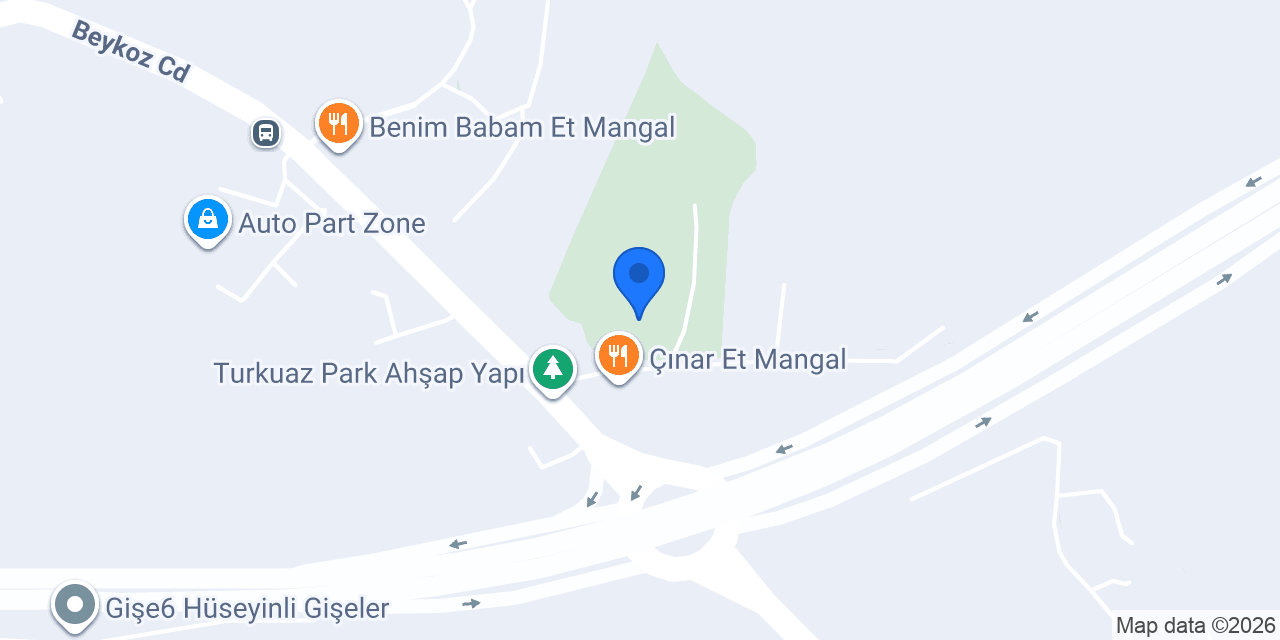 Çınar Piknik Alanı konumu