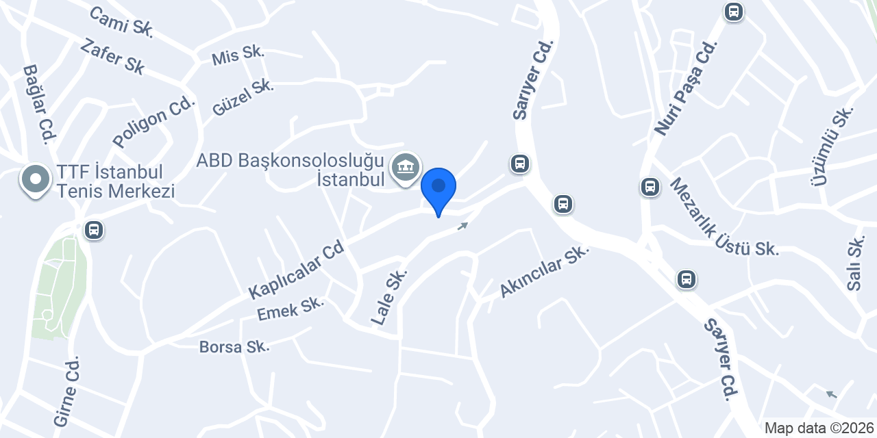 Center Vize Başvurusu Danışma Merkezi konumu