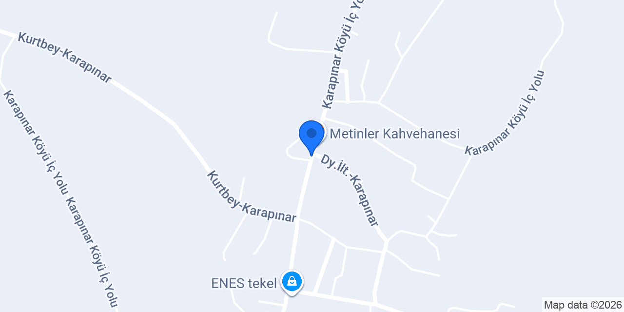 Karapınar İlköğretim Okulu konumu